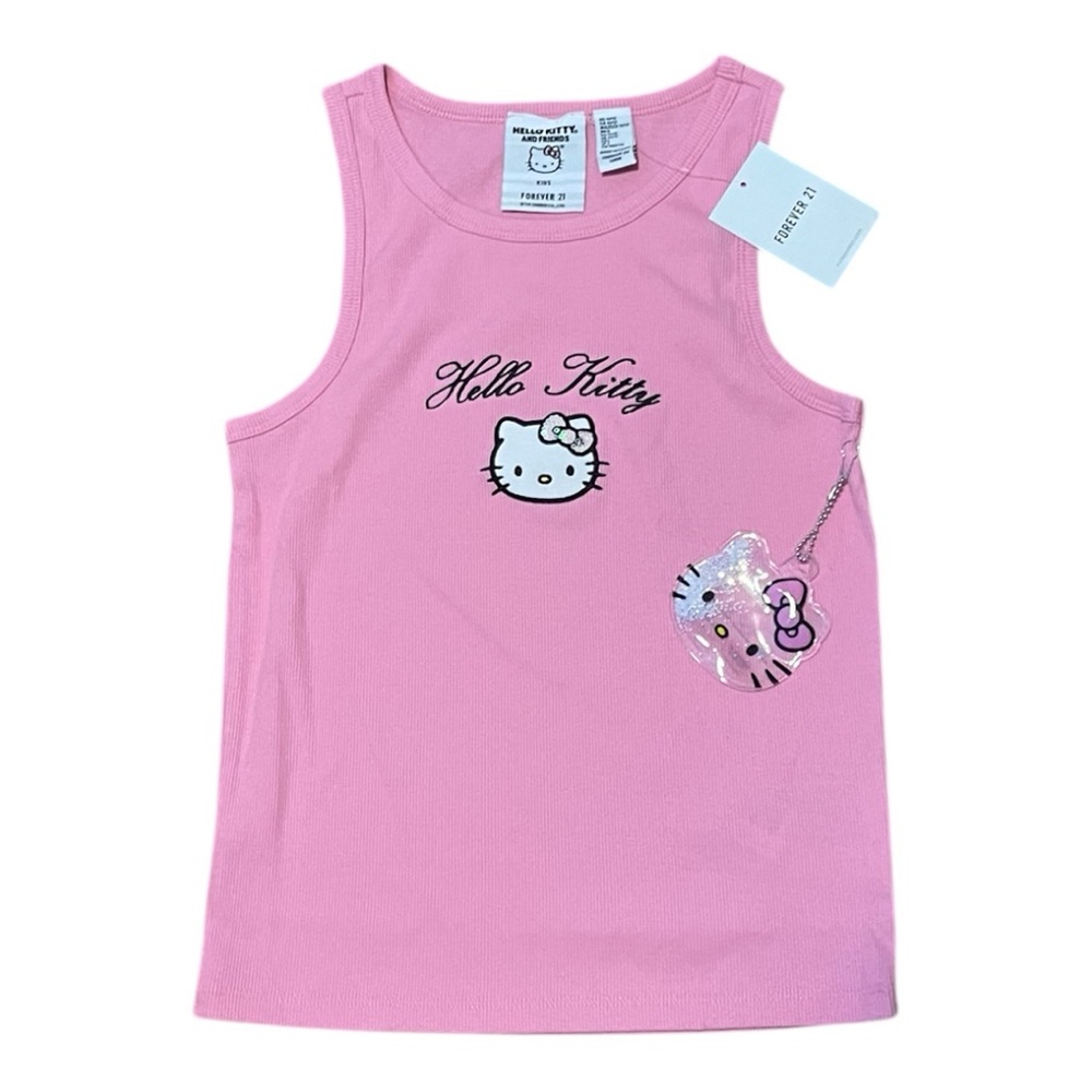 Forever 21 Pink Hello Kitty Kids Tank Top